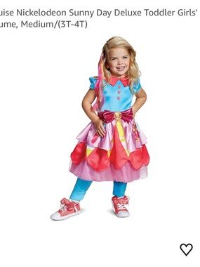 Nickelodeon Sunny Day Deluxe Toddler Girls' Costume - Pink & Blue